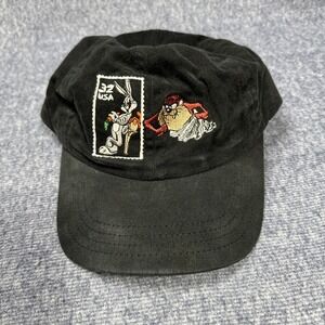Vintage 1997 Looney Tunes USPS 32c Stamp Collection Snapback Hat: Bugs Bunny Taz